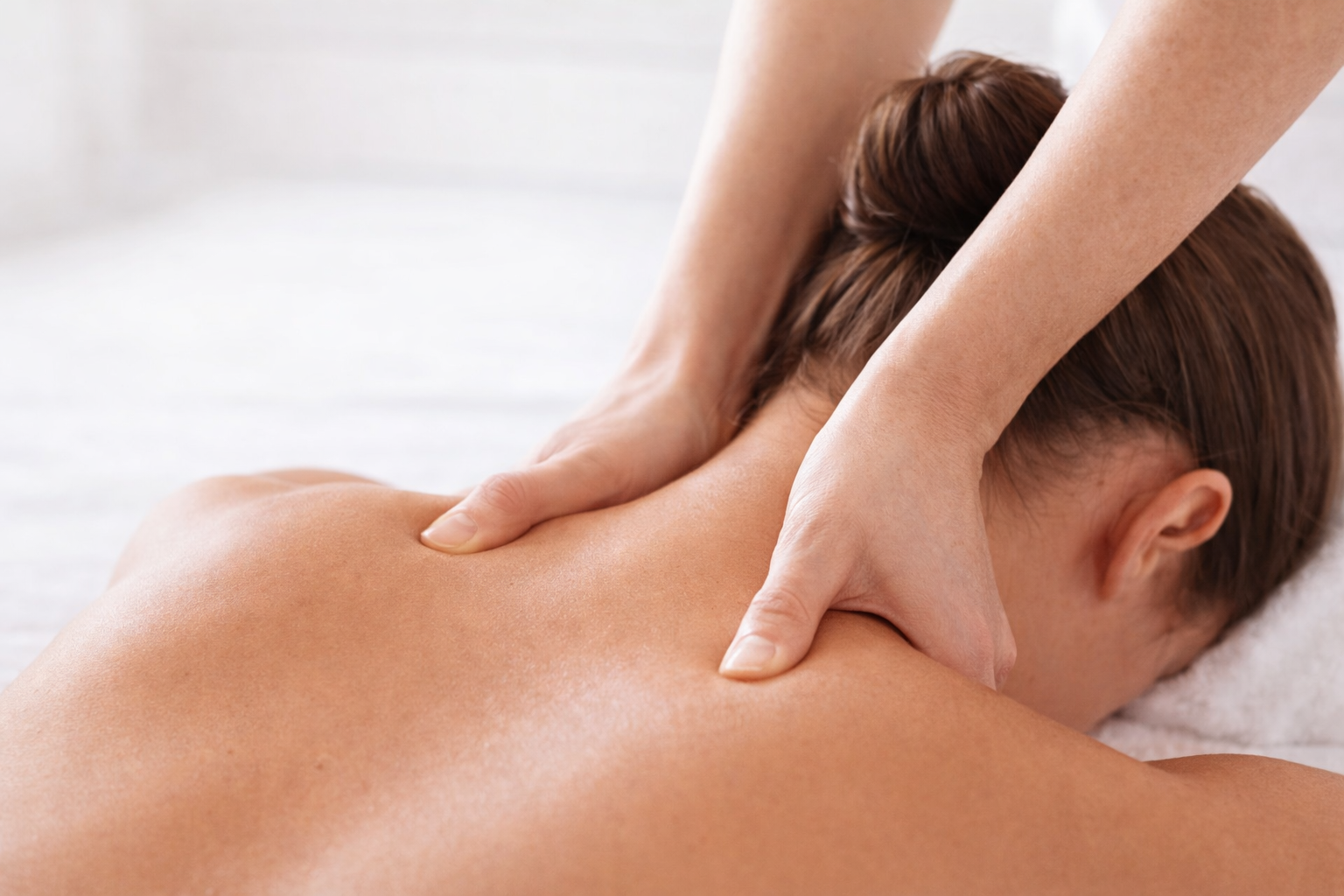 hoofd nek rug massage